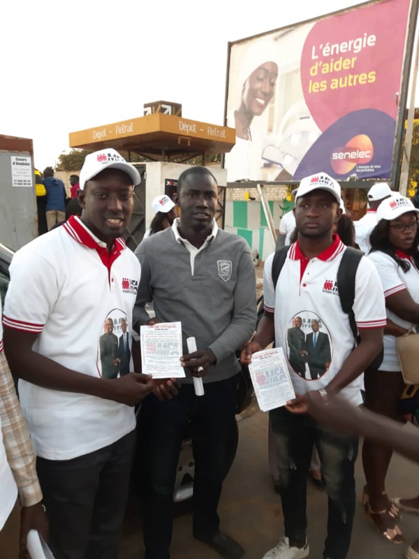 Victoire Sadio Diouf balise le terrain à Macky Sall(Photos)