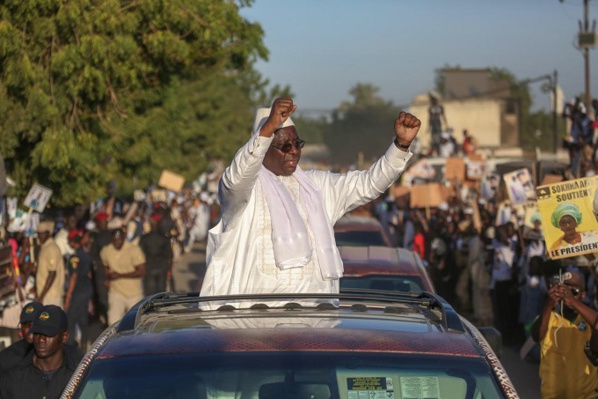 Macky Sall sûr de sa victoire! Macky Sall sûr de sa victoire!