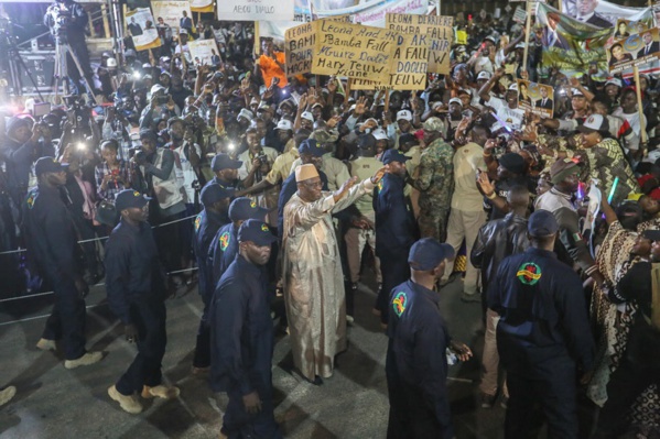 Macky Sall et sa démonstration de force à Saint Louis