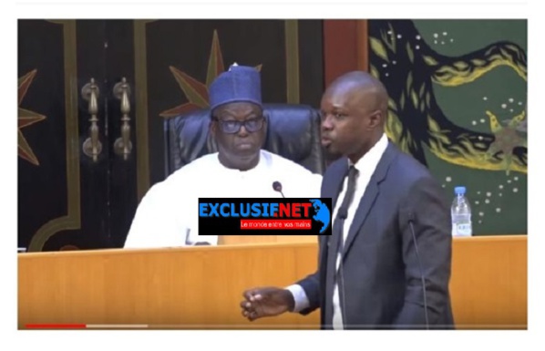 SONKO: «Nous allons dissoudre l'Assemblée nationale » SONKO: «Nous allons dissoudre l'Assemblée nationale »