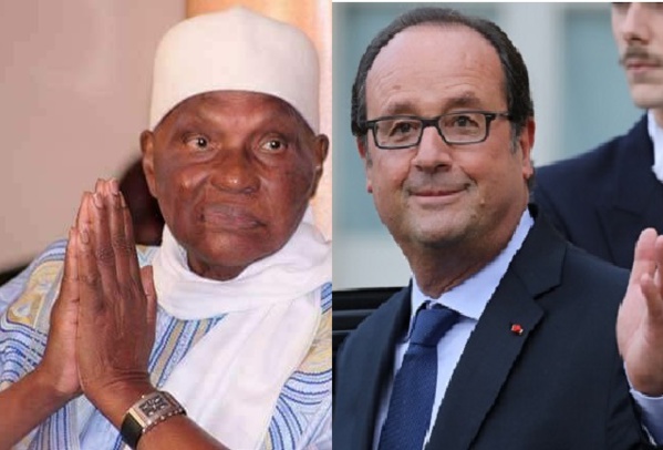 Me Wade rencontre François Hollande à Conakry