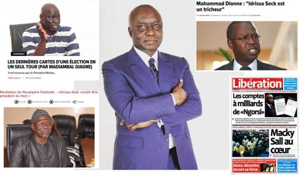 Calomnies des ‘‘Sall-timbanques’’ ce lundi : Idrissa Seck, cible (é)mouvante et imperturbée (Par Ousseynou Nar Gueye) Calomnies des ‘‘Sall-timbanques’’ ce lundi : Idrissa Seck, cible (é)mouvante et imperturbée (Par Ousseynou Nar Gueye)