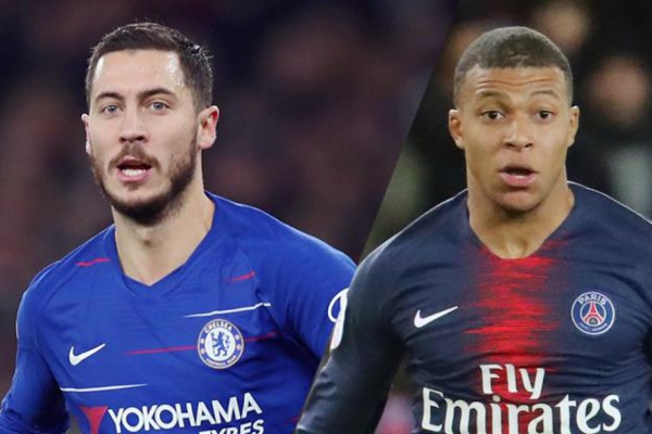 Hazard et  Mbappé ciblés par le Real Madrid de Zinédine Zidane