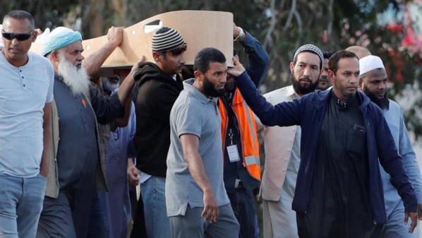 Attentat de Christchurch : Les inhumations ont commencé depuis... Attentat de Christchurch : Les inhumations ont commencé depuis...