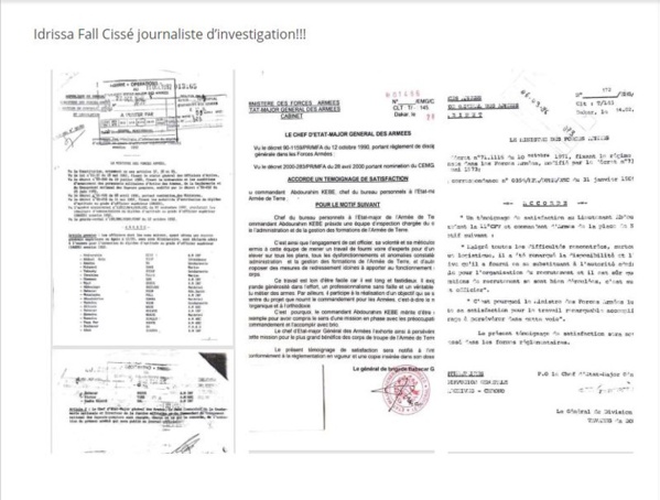 Affaire Colonel Kébé: Ces faits qui démontent le quotidien l'Observateur (Documents) Affaire Colonel Kébé: Ces faits qui démontent le quotidien l'Observateur (Documents)