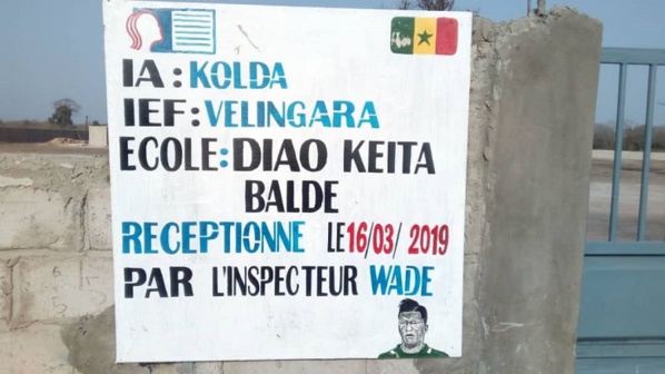 Images fortes: Des enfants en plein cours dans l'école construite par Keita Diao Baldé