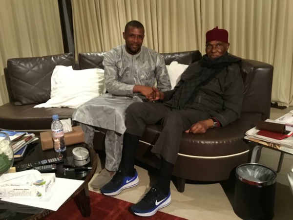 Les ex détenus Karimistes reçu par Me Wade