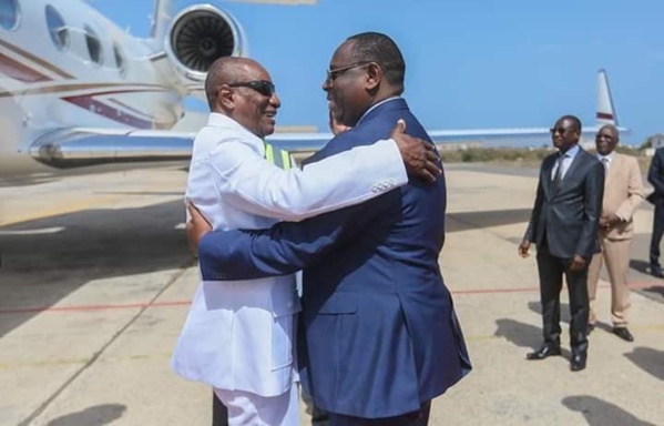 Alpha Condé à Dakar depuis ce matin