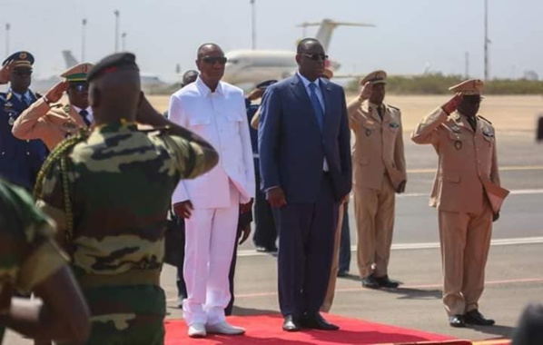 Alpha Condé à Dakar depuis ce matin Alpha Condé à Dakar depuis ce matin