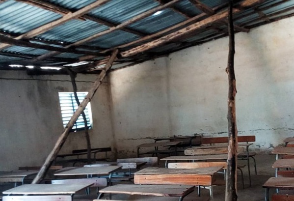 GOUDOMP - Le collège de Birkama risque de s’effondrer GOUDOMP - Le collège de Birkama risque de s’effondrer