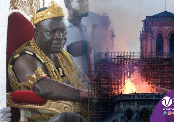 Incendie de Notre-Dame: Un roi africain va faire un énorme don