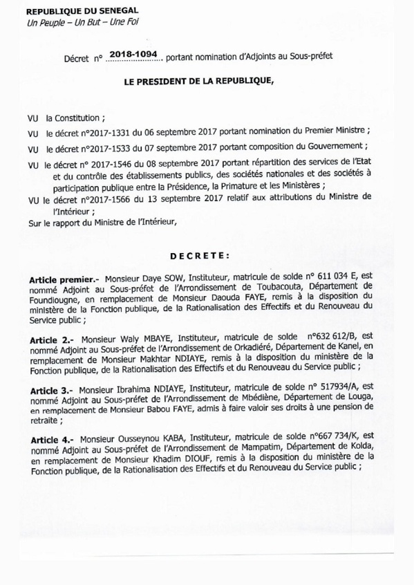 Abdouaye Bibi Baldé nommé nouveau DG de la poste 