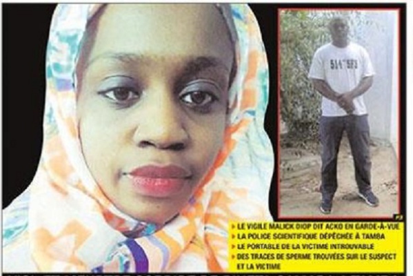 Meurtre à Tamba: Des traces de sperme trouvées sur le suspect et la victime Meurtre à Tamba: Des traces de sperme trouvées sur le suspect et la victime