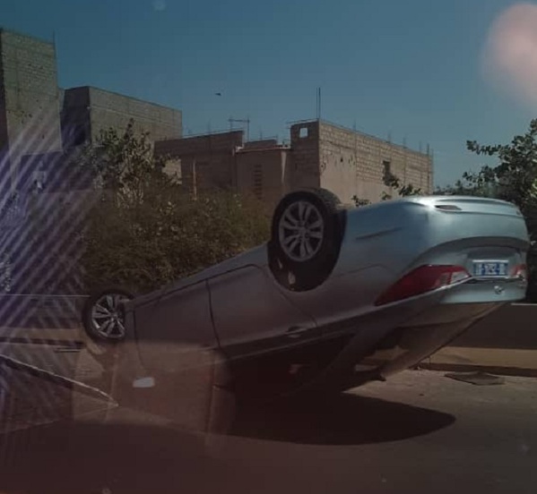 Un accident spectaculaire à hauteur de l'usine Sédima Un accident spectaculaire à hauteur de l'usine Sédima