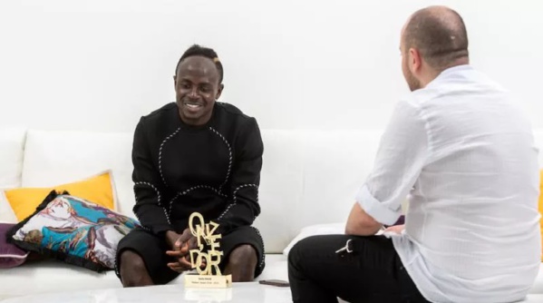 Sadio Mané fait son choix entre Diouf, Ronaldinho et Drogba Sadio Mané fait son choix entre Diouf, Ronaldinho et Drogba