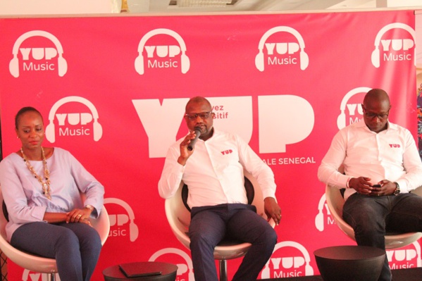 Les images du lancement de l’application "YUP Music" Les images du lancement de l’application "YUP Music"