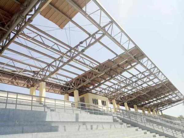 Ziguinchor: Un vent violent change le visage du stade Aline Sitoé Diatta