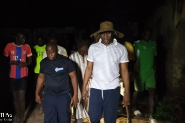 Ziguinchor: Doudou Ka sous la pluie pour constater les dégâts