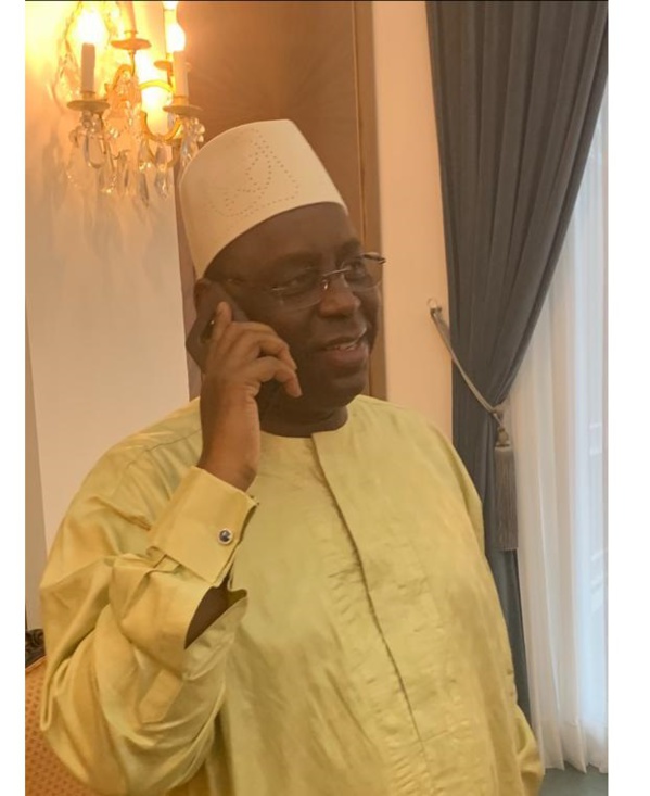 Sénégal-Tanzanie (2-0): Macky Sall a appelé Aliou Cissé Sénégal-Tanzanie (2-0): Macky Sall a appelé Aliou Cissé