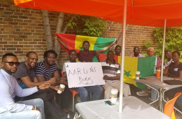 Les militants de la plateforme 