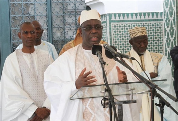 Macky Sall appelle à un 