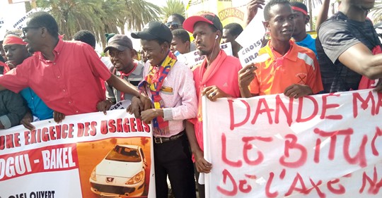 Les Populations de Ourossogui dans les rues : «Nous sommes morts, dieu au secours»
