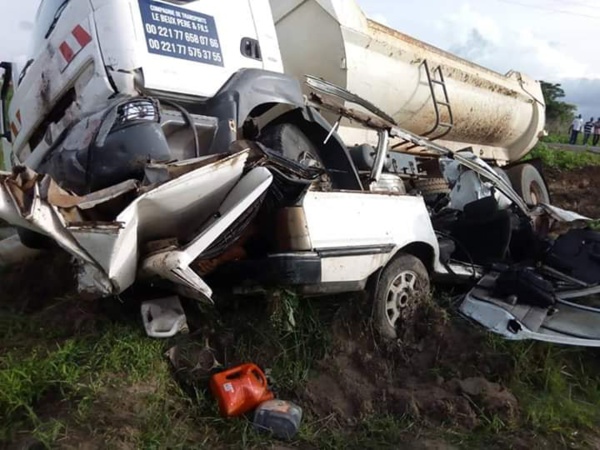 Oussouye: Un grave accident fait 6 morts Oussouye: Un grave accident fait 6 morts