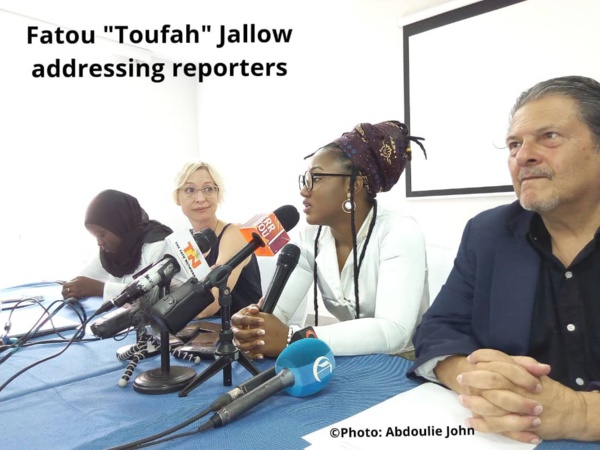 Accusation de viol: Comment Fatou Jallow a participé à la campagne de 