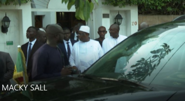 Décès de Dansokho: Macky au domicile du défunt pour présenter ses condoléances