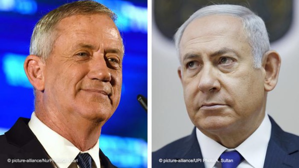 Législatives en Israël: Netanyahu et Benny Gantz au coude-à-coude Législatives en Israël: Netanyahu et Benny Gantz au coude-à-coude