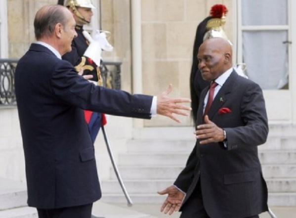 Me Wade rend hommage à Chirac : « Il restera toujours l’avocat de l’Afrique »