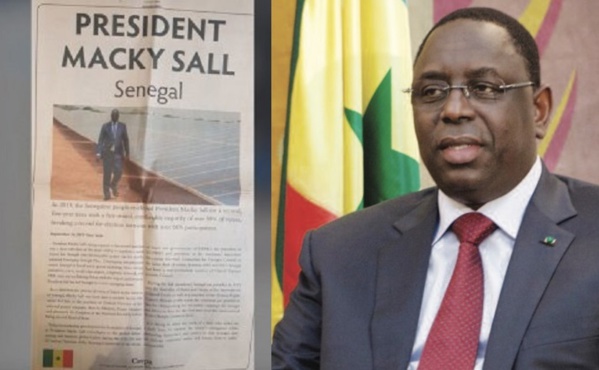 Macky Sall paie une publicité de plus de 100 millions au Financial Times Macky Sall paie une publicité de plus de 100 millions au Financial Times