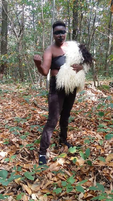 PARIS: L’actrice Oumy Thiaré  avec la compagnie Les Framboisiers