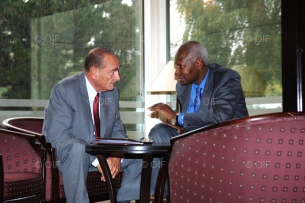 Les amis africains de Chirac?  "Il y avait d'abord Diouf et Bongo"