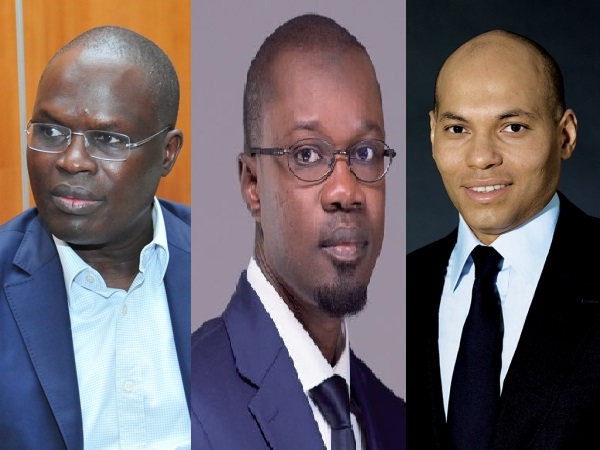 Verdict de Teral:  Karim, Khalifa et Sonko, trois procès pour trois prétendants sûrs