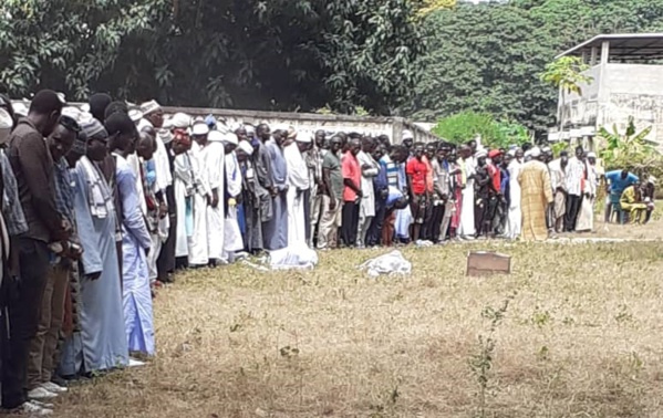 Abdou Elinkine Diatta du MFDC et Cie inhumés ce matin à Mlomp