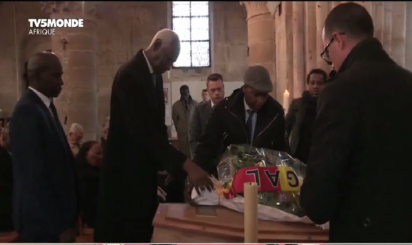 L'hommage d'Abdou Diouf à Colette Senghor