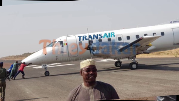 Ziguinchor: Un incident a cloué au sol, ce lundi un avion de Transair Ziguinchor: Un incident a cloué au sol, ce lundi un avion de Transair
