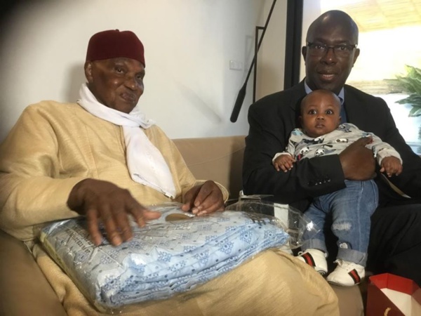 Photos : Jules Ndéné baptise son fils au nom d’Abdoulaye Wade Ndiaye