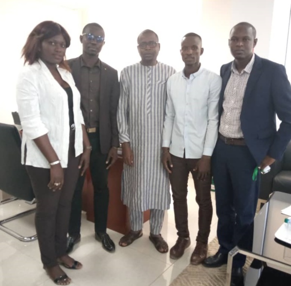 DAKAR: Les jeunes de la Cojer de Ziguinchor reçus par le Dr Ibrahima Mendy 