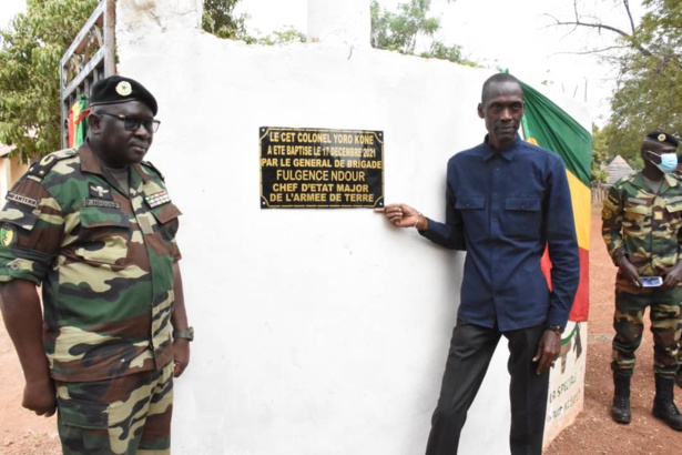 Kédougou : le Centre d'entraînement tactique numéro 4 de Patassy porte le nom du Colonel Yoro Koné