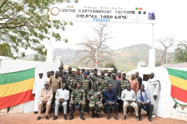 Kédougou : le Centre d'entraînement tactique numéro 4 de Patassy porte le nom du Colonel Yoro Koné