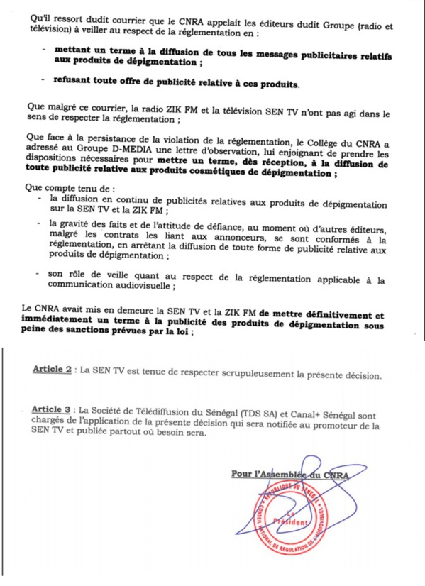 Dernière minute: Les programmes de la SEN TV suspendus