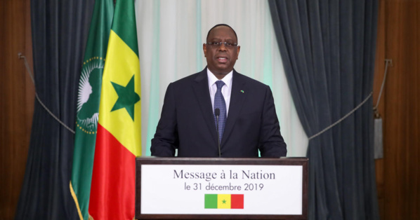 31décembre 2019: Message à la nation du Président Macky Sall 31décembre 2019: Message à la nation du Président Macky Sall