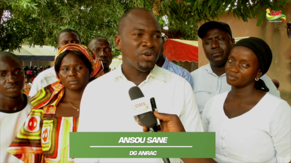  Ansou Sané, DG de l'ANRAC: 