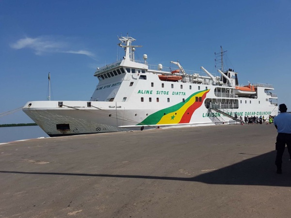 Le cas suspect du bateau Aline Sitoé DIATTA est contrôlé négatif Le cas suspect du bateau Aline Sitoé DIATTA est contrôlé négatif