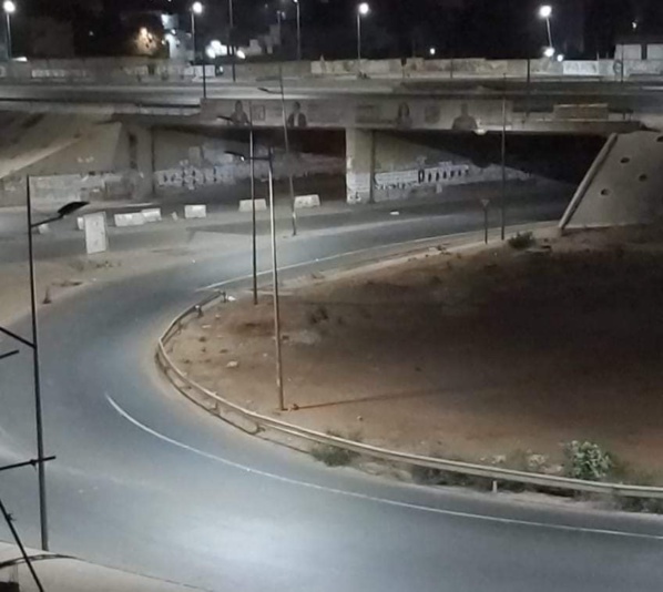 Coronavirus: Deuxième jour de couvre-feu au Sénégal Coronavirus: Deuxième jour de couvre-feu au Sénégal