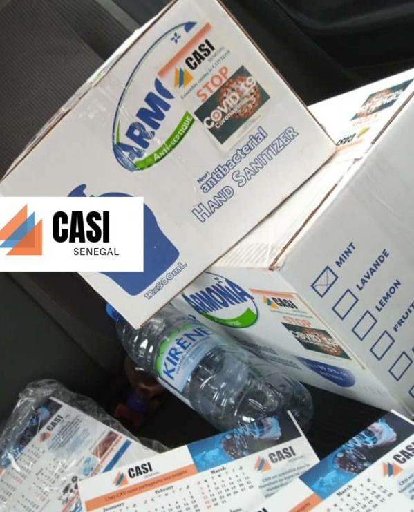 COVID 19: La société "CASI SENEGAL" apporte son aide à l'Etat