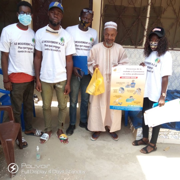 COVID 19: Le mouvement ACD au chevet de la population de la Casamance COVID 19: Le mouvement ACD au chevet de la population de la Casamance