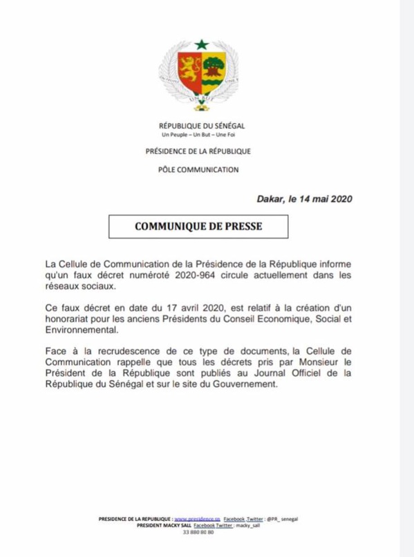 Dans le régime de l'APR, qui informe Ousmane Sonko ?
